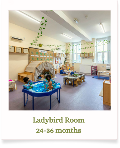 ladybird room - nursery in Saddleworth